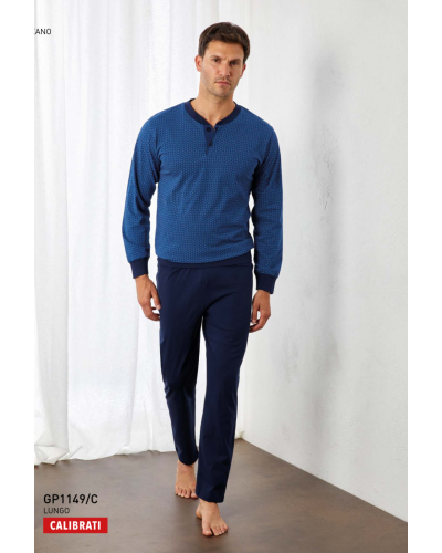 Pigiama Uomo Il Granchio GP 1149 C | Jersey Cotone CALIBRATO