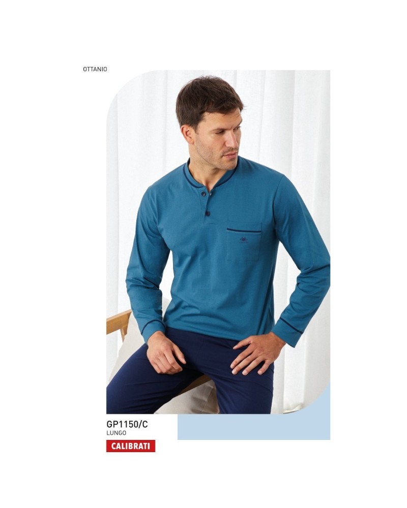 Pigiama Uomo Il Granchio GP 1150 C | Jersey Cotone CALIBRATO