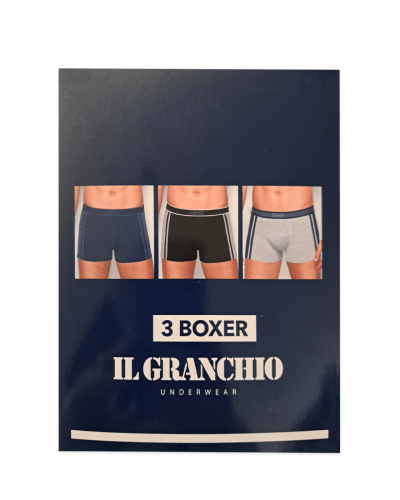 Boxer Uomo Il Granchio GB 105 | Parigamba in Cotone bielastico