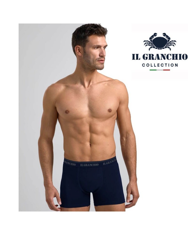 Boxer Uomo Il Granchio GB 106 | Parigamba | Cotone Bielastico