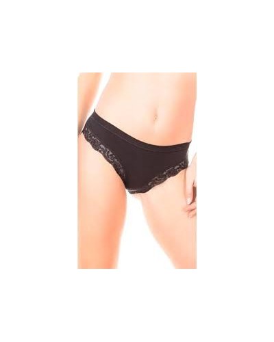 Jadea 518 – Set 6 Slip Donna in Cotone Modal con Bordo in Pizzo