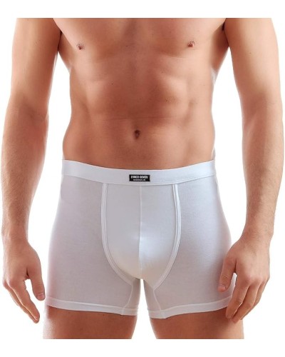 6 Boxer Uomo Enrico Coveri EB1002 in Cotone Bielastico - Colore Bianco