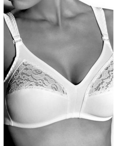 Reggiseno Gios 985 Tokio senza ferretto in cotone e pizzo - Coppa B