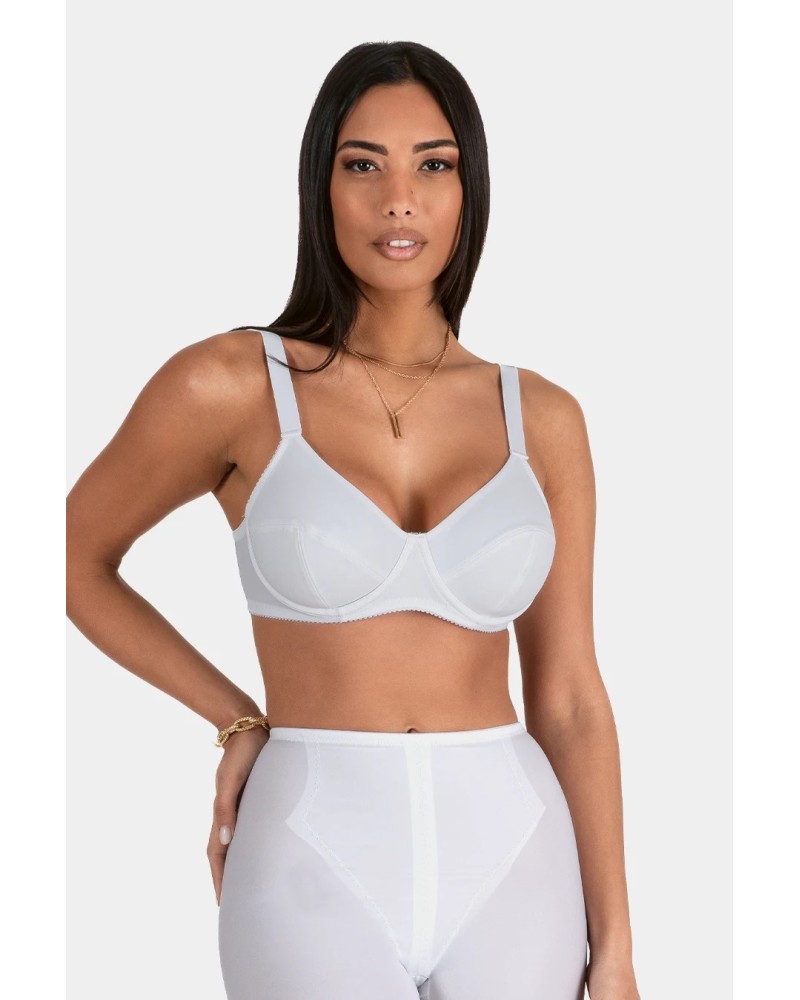 Reggiseno Charme Art. 8005 - Balconcino Sfoderato in Microfibra con Ferretto, Coppa C