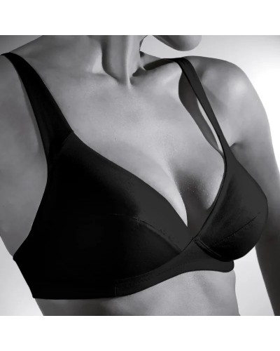 Reggiseno Gios Madrid in Puro Cotone senza Ferretto - Scollo a V