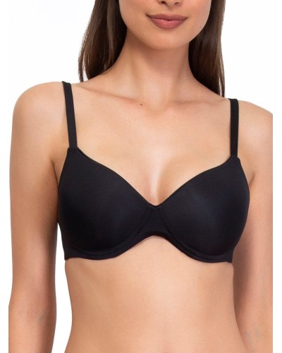 Reggiseno SièLei Art. 1556 – Push-Up Senza Ferretto in Microfibra con Coppe Graduate