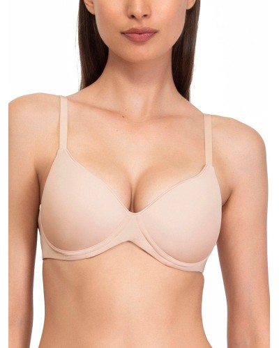 Reggiseno SièLei Art. 1556 – Push-Up Senza Ferretto in Microfibra con Coppe Graduate