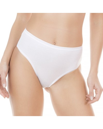 Jadea 7002 - 12 Slip Donna Midi in Cotone Bielastico - Confezione 3 Pezzi