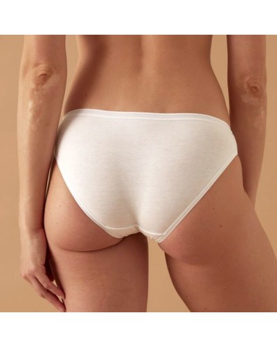 12 Slip Donna Jadea Art. 7000 in Cotone Bielastico - Modello a Vita Bassa