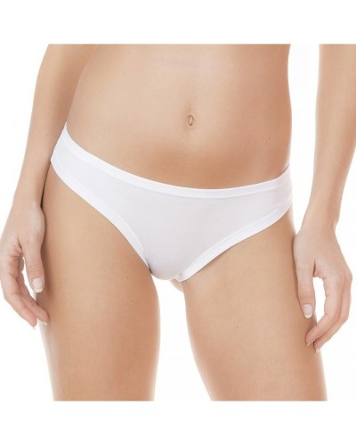 6 Slip Donna Brasiliana Jadea Art. 502 in Cotone e Modal - Vita Bassa