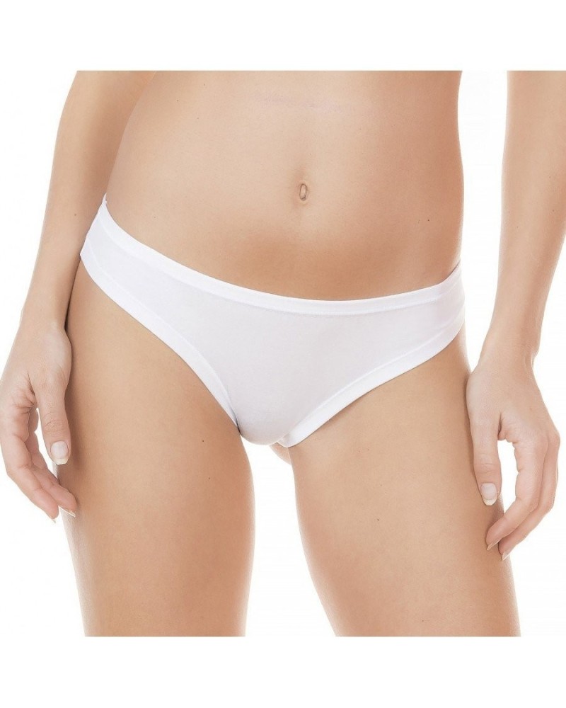 6 Slip Donna Brasiliana Jadea Art. 502 in Cotone e Modal - Vita Bassa