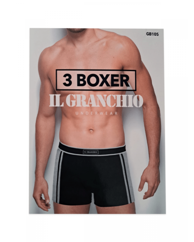 Boxer Uomo Il Granchio GB 105 | Parigamba in Cotone bielastico