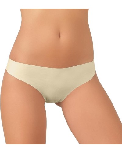 Jadea 8000 6 Slip Donna Taglio Laser in Cotone Elasticizzato - Invisibile e Senza Cuciture