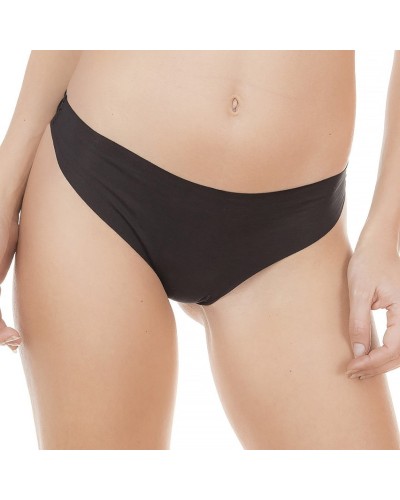 Jadea 8001 6 Brasiliana Donna Taglio Laser in Cotone Elasticizzato - Invisibile e Senza Cuciture