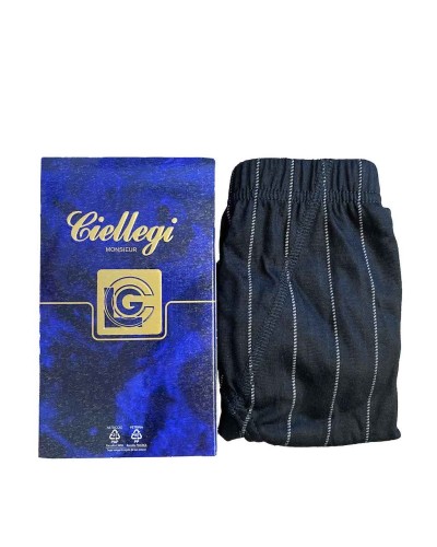 6 Slip Uomo Ciellegi Art. Flash Scuro TAGLIE: 2/3/4/5/6 in Cotone Makò Mercerizzato - Made in Italy