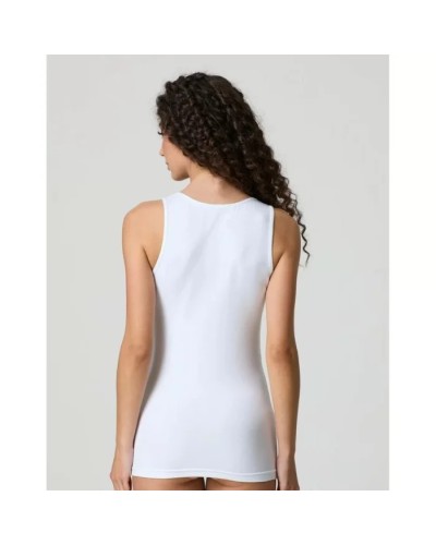 Canotta Donna Jadea 4182 Spalla Larga in Cotone e Modal Elasticizzato