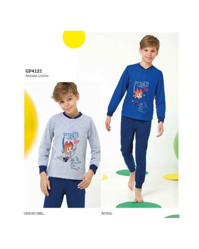 Pigiama bimbo Il Granchietto GP4121 in jersey cotone – estate