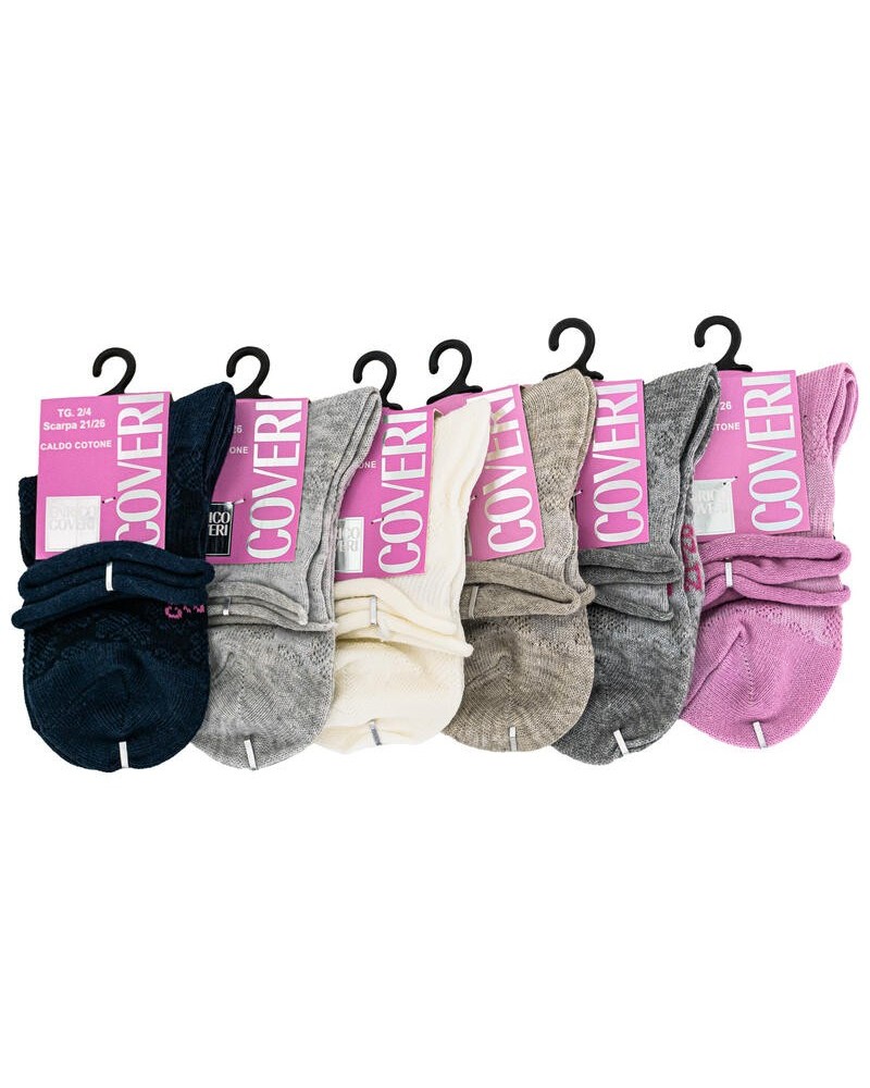 Calzino bimba Enrico Coveri 56260 caldo cotone – colori assortiti