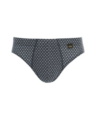 6 Slip Uomo Ciellegi Deniro in Cotone a Nido d'Ape FONDO SCURO