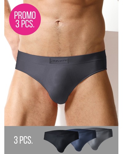 3 Slip Uomo Intimidea in Microfibra Seamless - Assortito