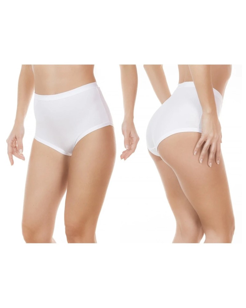 6 Culotte Donna Vita Alta Jadea Art. 787 in Cotone Modal Misure 9/10