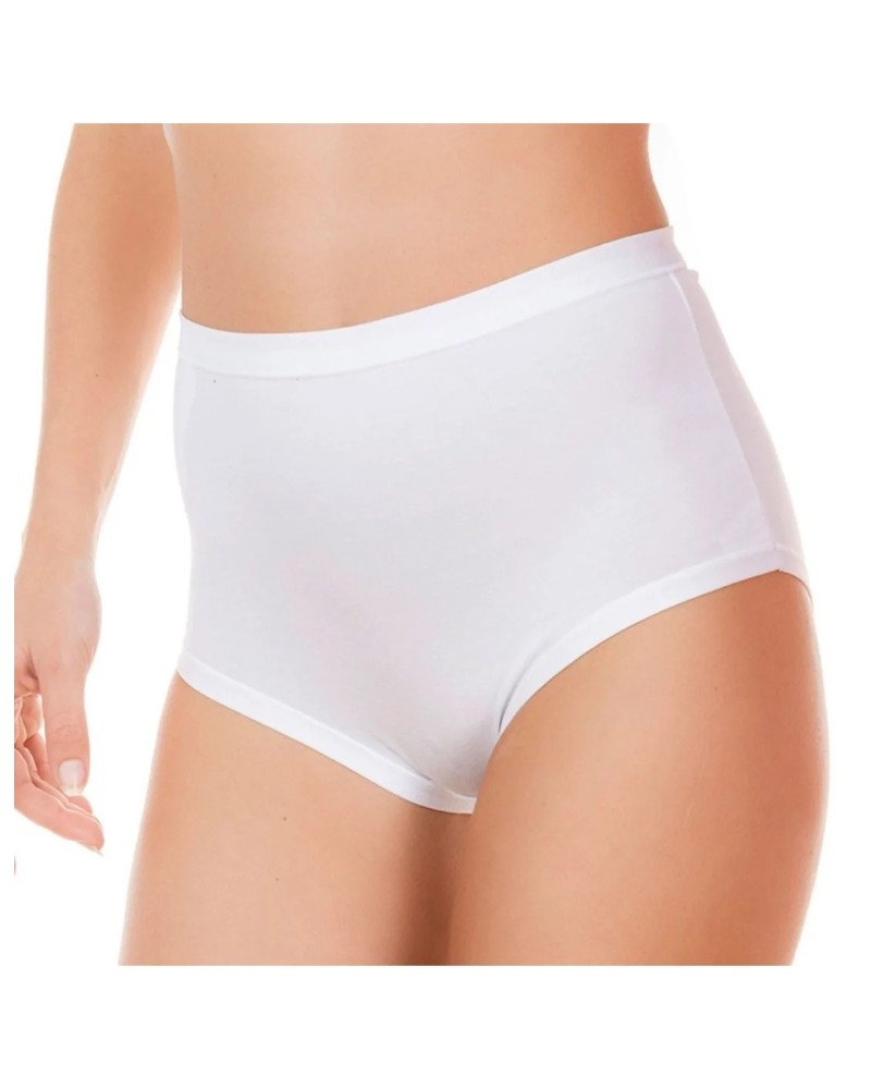 6 Culotte Donna Vita Alta Jadea Art. 787 in Cotone Modal Misure 9/10