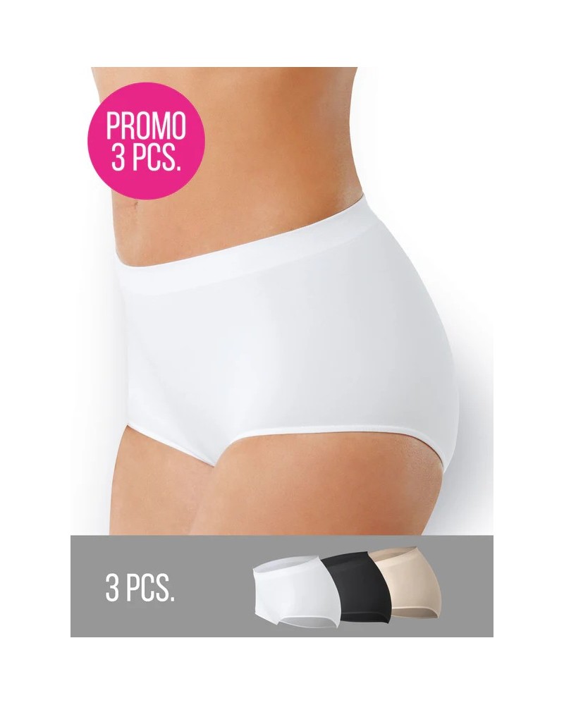 Confezione da 3 Culotte Donna Intimidea 310368 in Microfibra Seamless