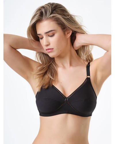 Reggiseno Incrociato Senza Ferretto Spiman Articolo Mira in Cotone Elastico