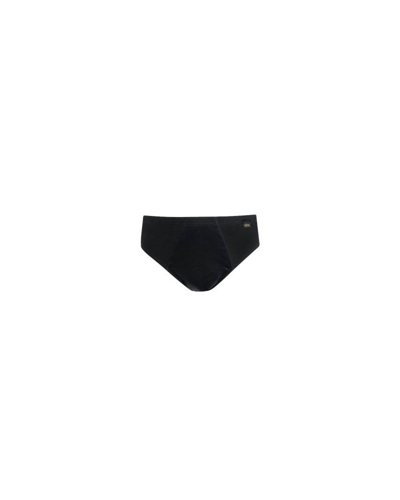 6 Slip Uomo in Puro Cotone Diquattro Art. 021/1 Colorato (Confezione da 6)