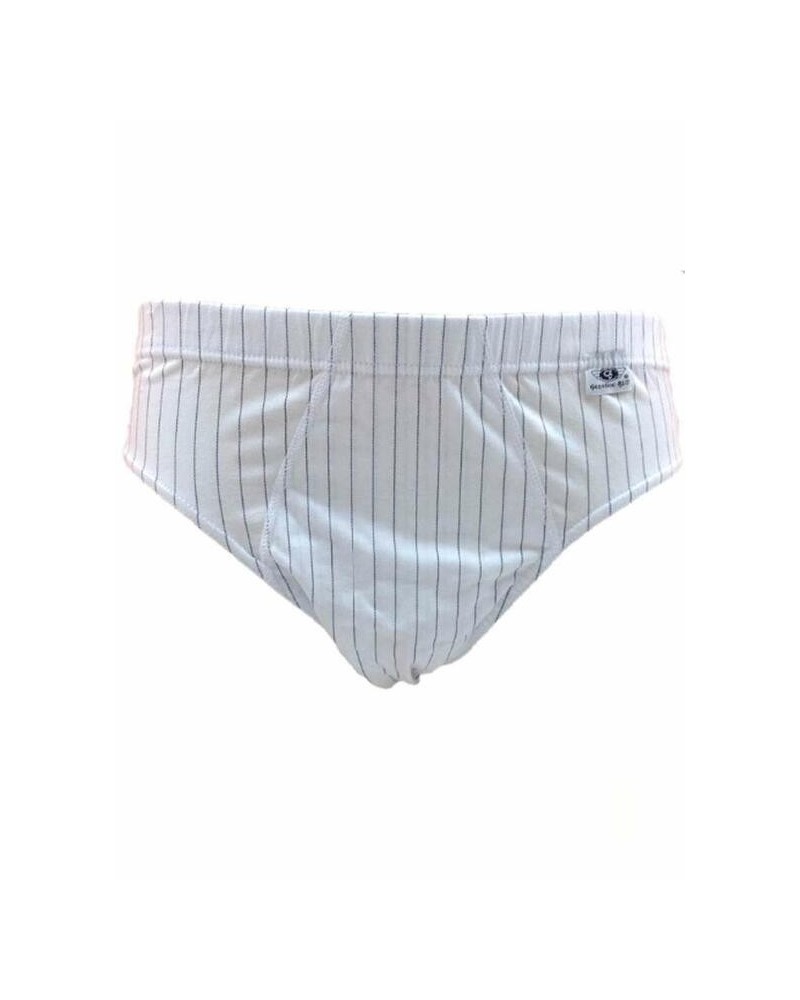 6 Slip Uomo Diquattro Articolo 119/30 in Puro Cotone a Righe