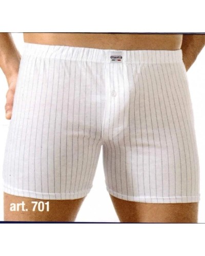 6 Boxer Uomo DIQUATTRO Art. 701 in 100% Puro Cotone con Apertura Frontale