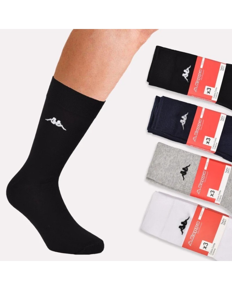 3 Paia Calze Corte Unisex Kappa 546 - Sport e Tempo Libero