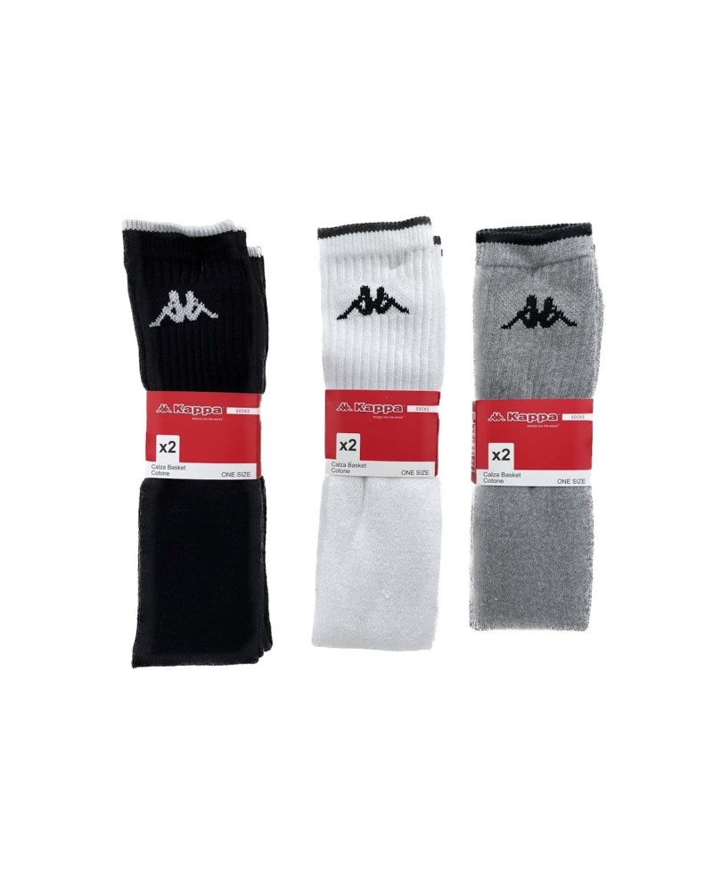 Calzettoni Kappa K001 Lunghi in Spugna - Confezione Calze Sportive