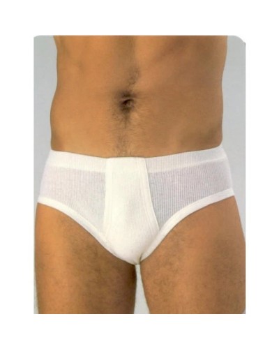 6 Slip Uomo Henri 117 in Cotone Costina con Apertura - Taglia Ottava (8)