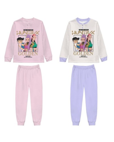 Pigiama Bambina K-Pop Sabor KP50L6764 in Caldo Cotone - Serafino Manica Lunga