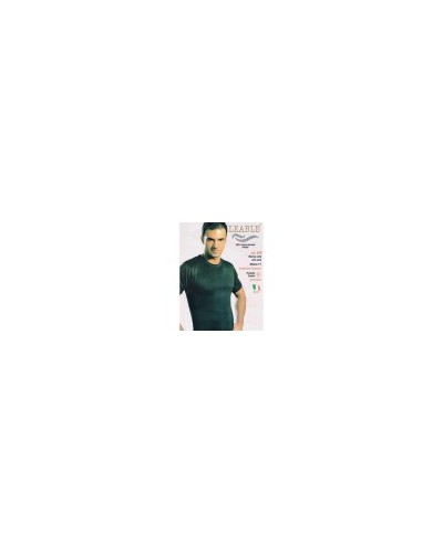 3 T-Shirt Uomo Caldo Cotone Leable Art. 329 | Mezza Manica Giro collo misura: ottava