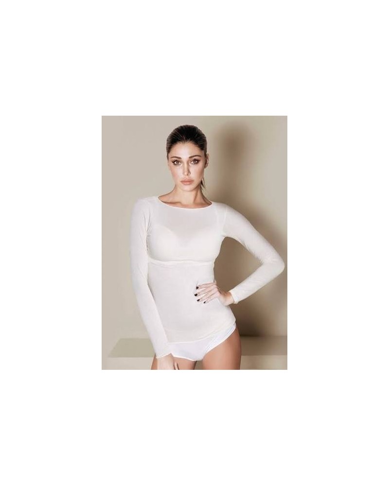 Maglia Donna Manica Lunga in Cashmere Jadea 4064 – Scollo a Barca