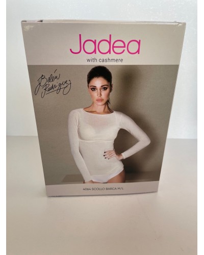 Maglia Donna Manica Lunga in Cashmere Jadea 4064 – Scollo a Barca