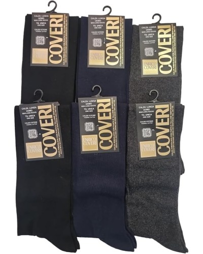 12 Paia Calze Lunghe Enrico Coveri Uomo in Caldo Cotone – Art. Snow Line