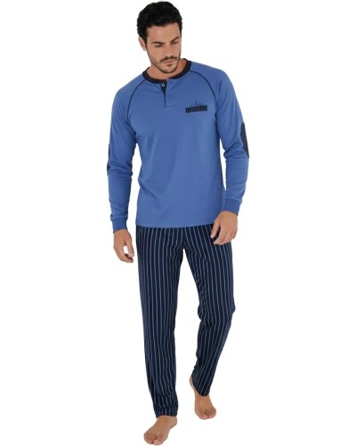 Pigiama Uomo Navigare 141969 | Jersey di Cotone