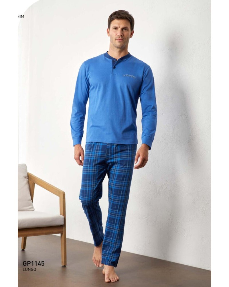 Pigiama Uomo Il Granchio GP 1145 | Jersey di Cotone