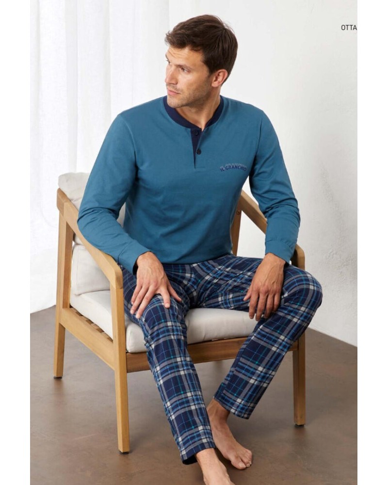 Pigiama Uomo Il Granchio GP 1145 | Jersey di Cotone