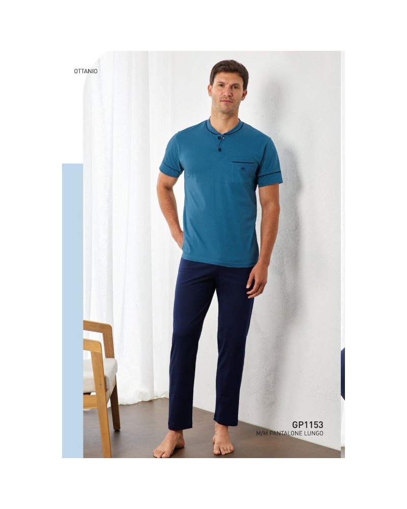 Pigiama Uomo Il Granchio GP 1153 | Jersey di Cotone