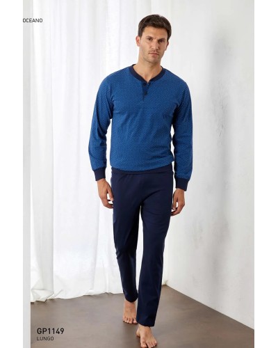 Pigiama Uomo Il Granchio GP 1149 | Jersey di Cotone