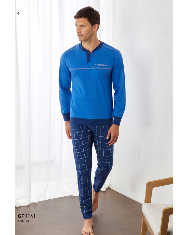 Pigiama Uomo Il Granchio GP 1141 | Jersey di Cotone