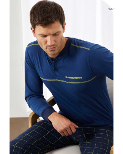 Pigiama Uomo Il Granchio GP 1141 | Jersey di Cotone