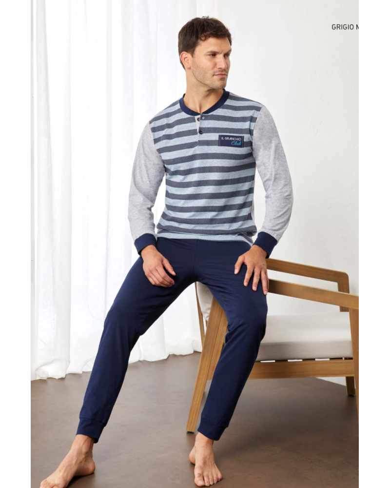 Pigiama Uomo Il Granchio GP 1142 | Cotone Jersey