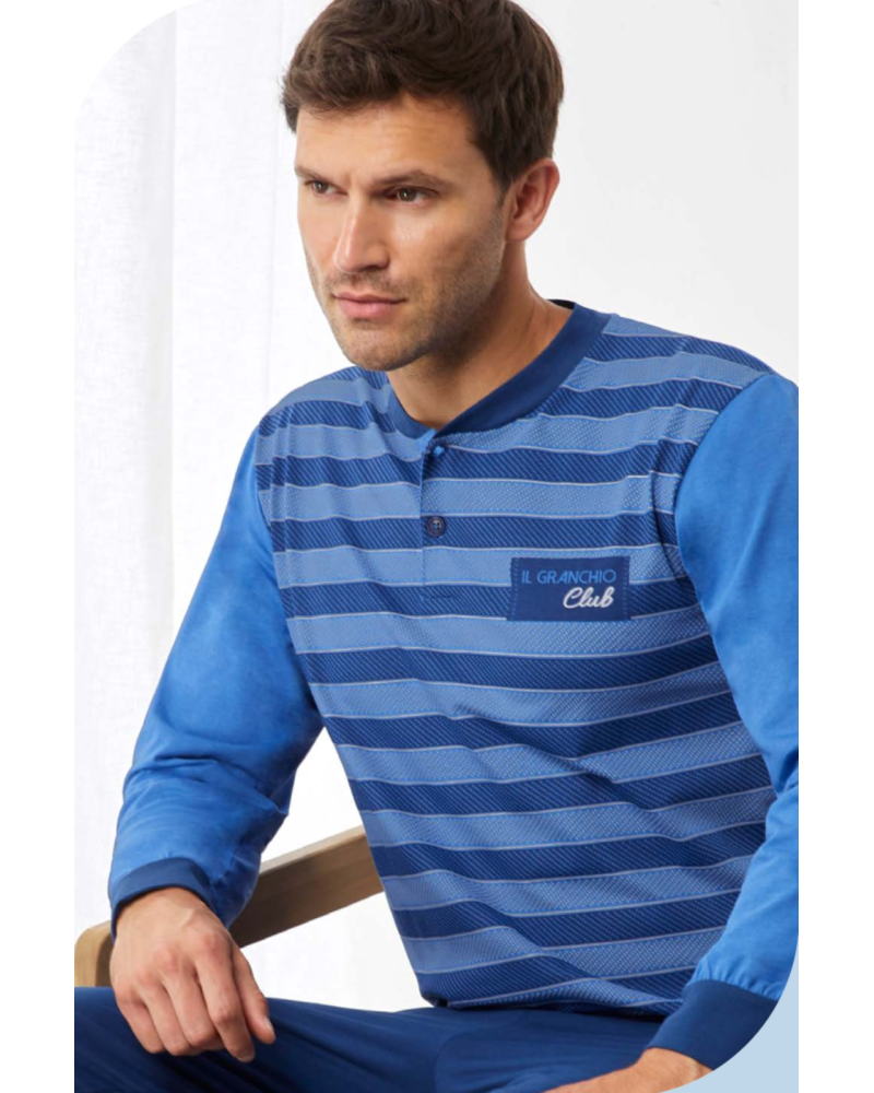 Pigiama Uomo Il Granchio GP 1142 | Cotone Jersey