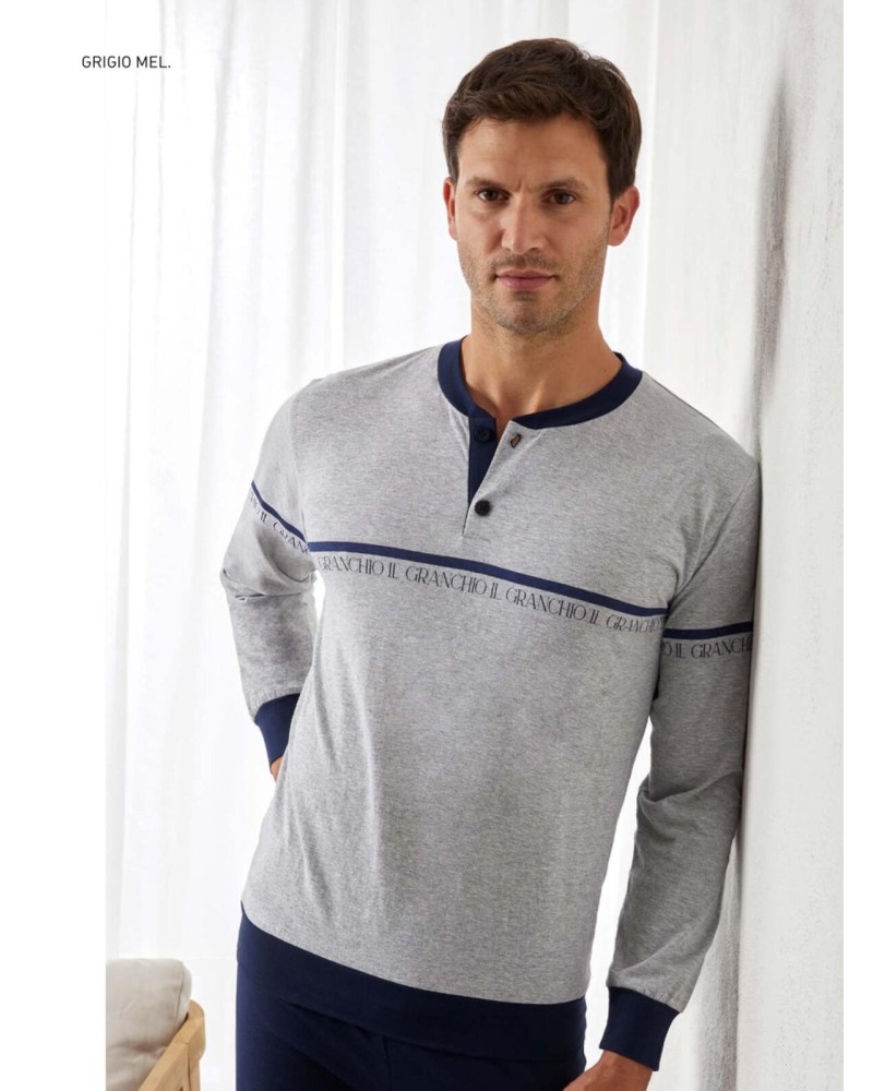 Pigiama Uomo Il Granchio GP 1146 | Jersey Cotone